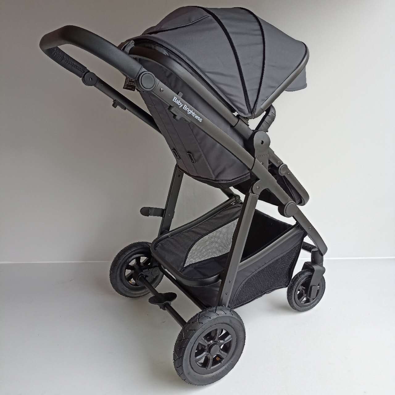 Baby Brightness Palms 2+ baby stroller dark grey - image 13