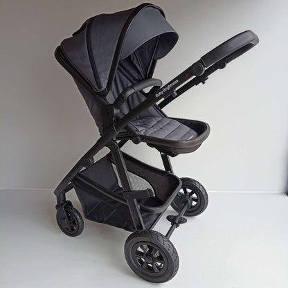 Newborn Pram – Palms 2+ Stroller with Carrycot and Car Seat (Grey) - image 17