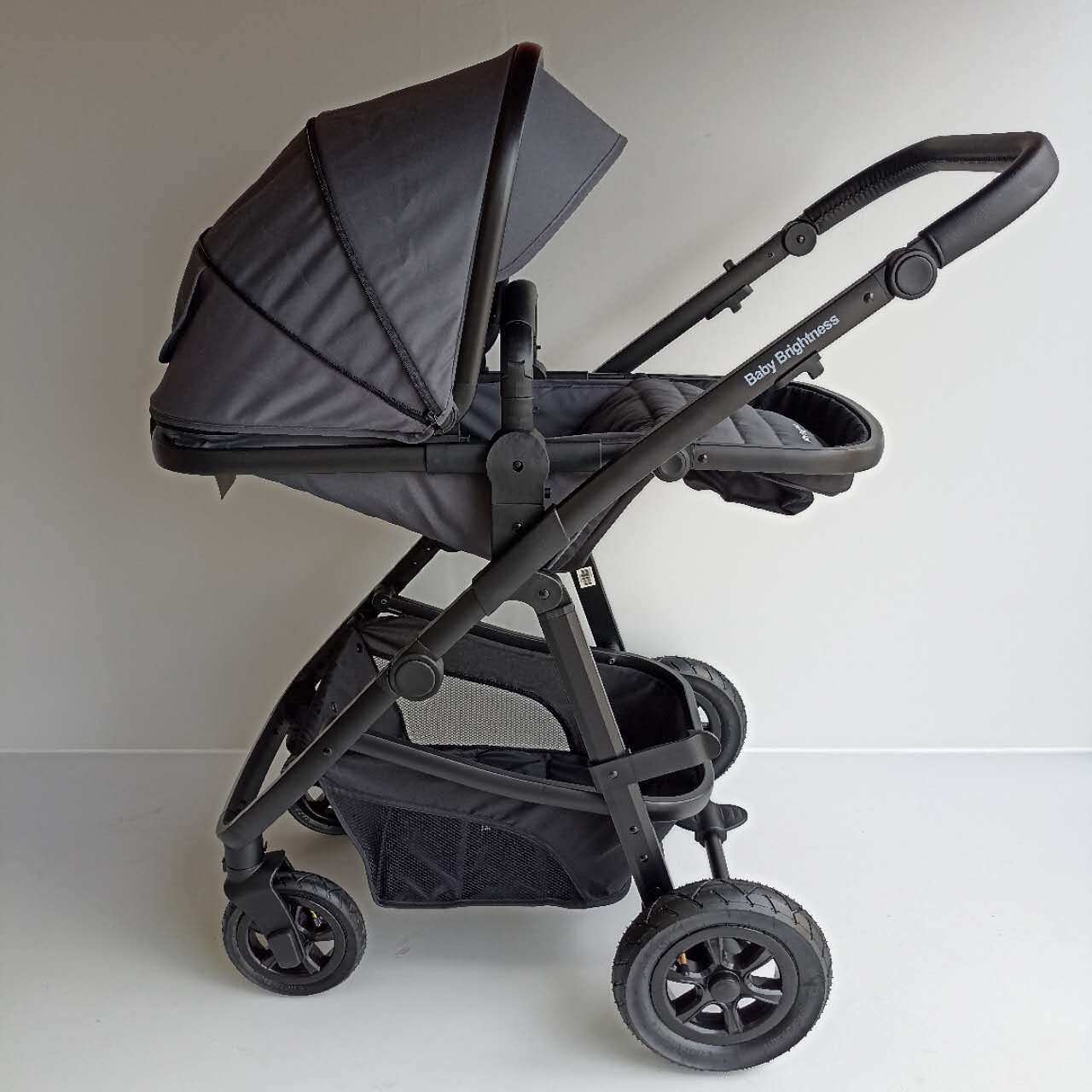 Baby Brightness Palms 2+ baby stroller dark grey - image 19
