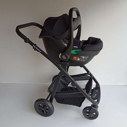 Newborn Pram – Palms 2+ Stroller with Infant Car Seat (Black) - image 13