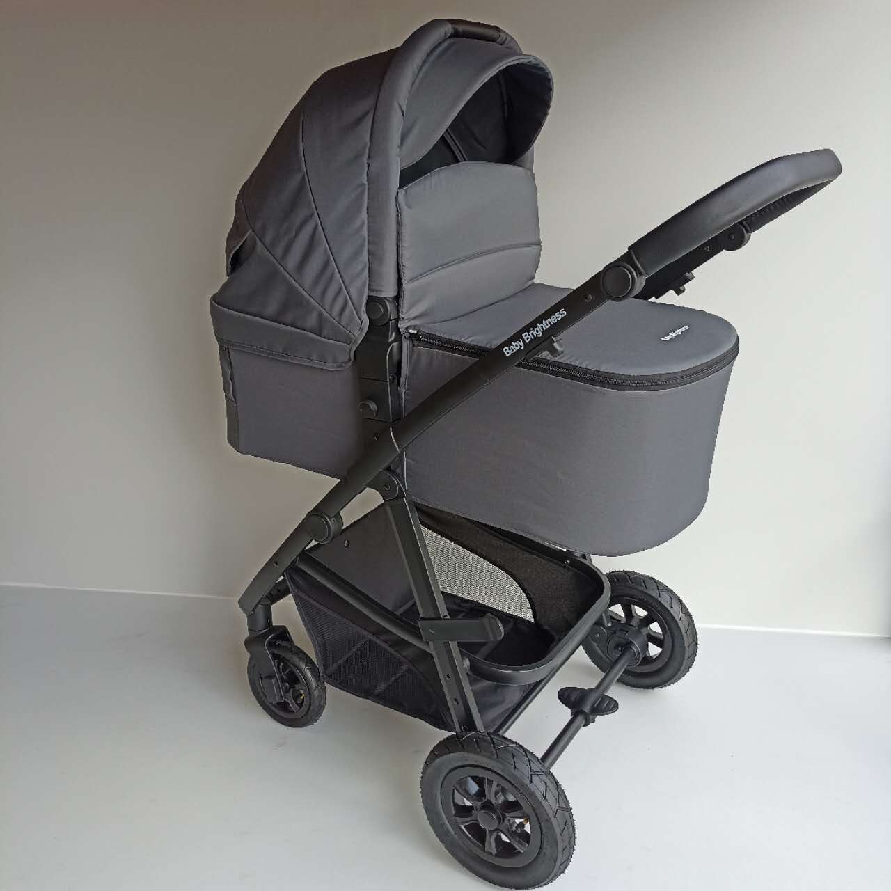 Pre-order Newborn Pram – Palms 2+ Stroller with Carrycot+ Infant Capsule + 360 Car Seat and Rotating ISOFIX Ba - image 23