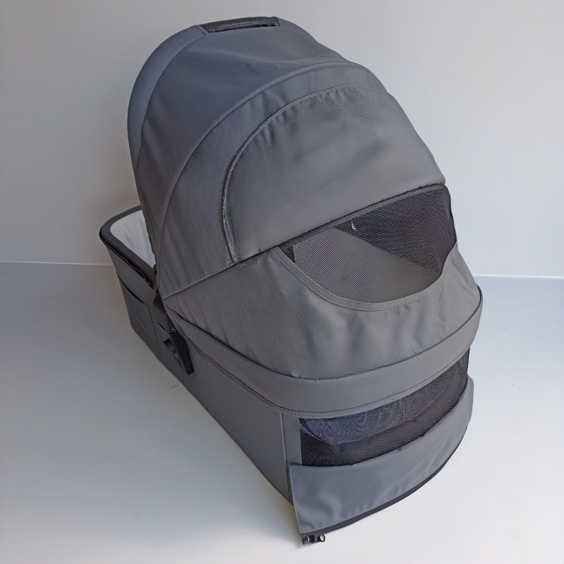 Pre-order Newborn Pram – Palms 2+ Stroller with Carrycot+ Reclining Infant Capsule + 360 Car Seat and Rotating - image 26