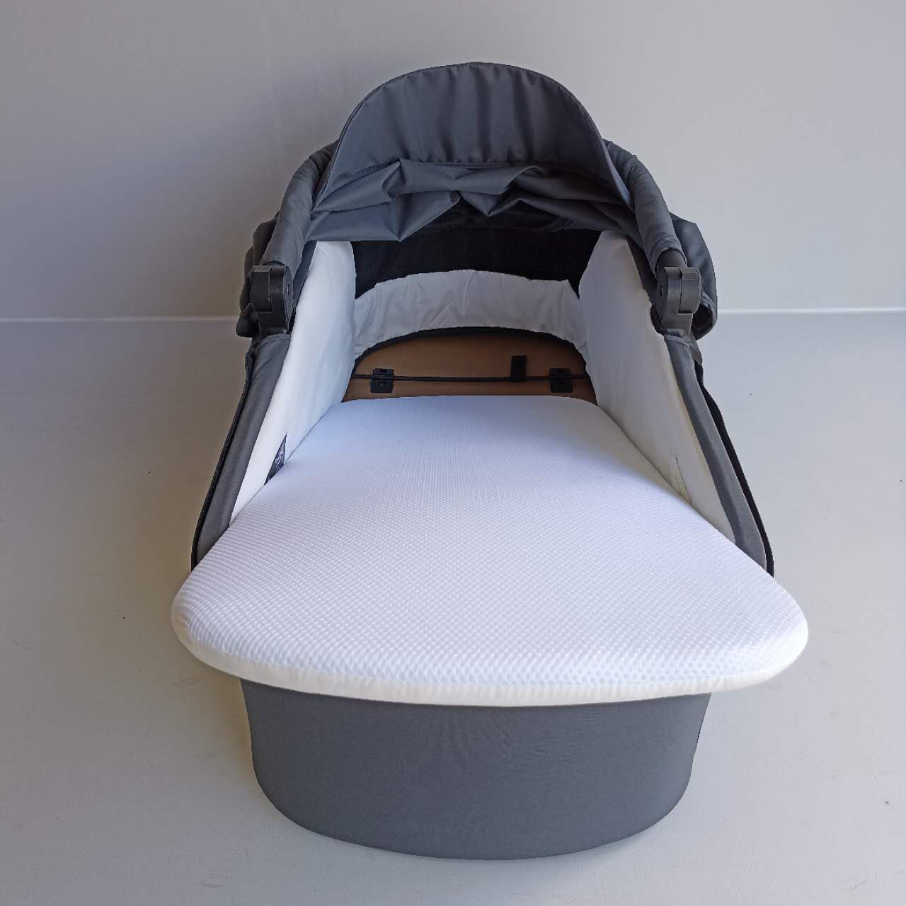 Newborn Pram – Palms 2+ Stroller with Carrycot and Car Seat (Grey) - image 29