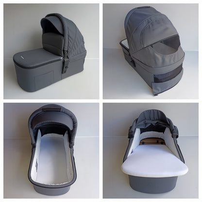 Pre-order Newborn Pram – Palms 2+ Stroller with Carrycot, Car Seat and Rotating ISOFIX Base (Grey) - image 7