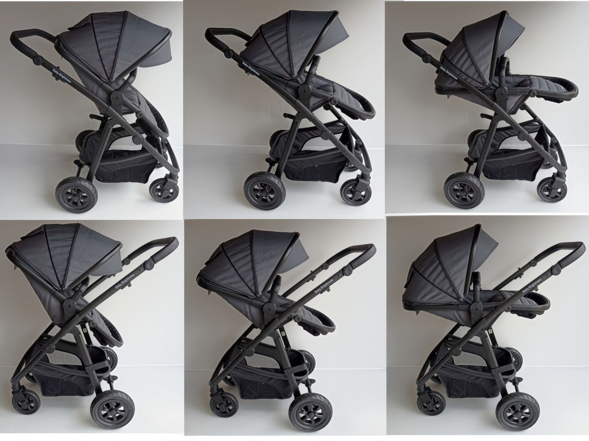 Baby Brightness Palms 2+ baby stroller dark grey - image 5