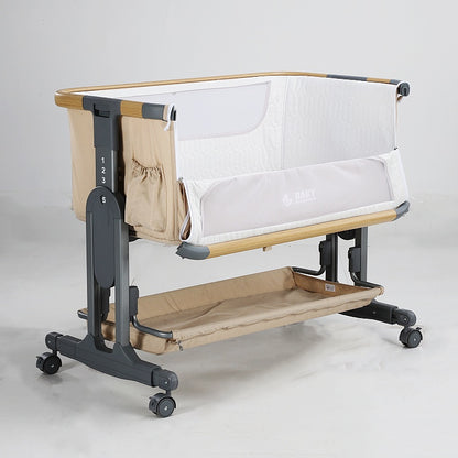Baby Brightness Co Sleeper Bassinet Beige - image 3