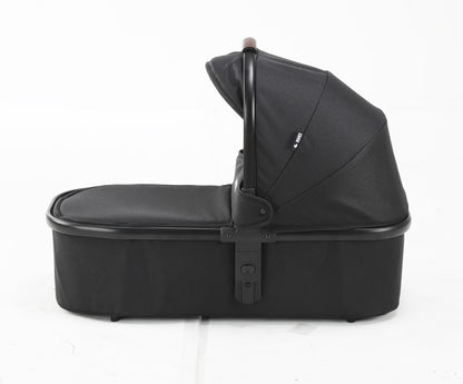 Baby Brightness ELIO Three Wheel Pram And Carrycot - Black
