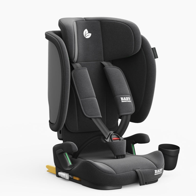 Baby Brightness SecureFit Pro Portable Travel Booster Car Seat Grey - image 2