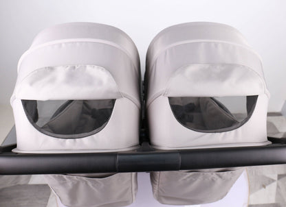 Pre-order Double Pram – FlexGo Duo with Reclining Infant Capsule and Rotating ISOFIX Base(Beige) - image 18