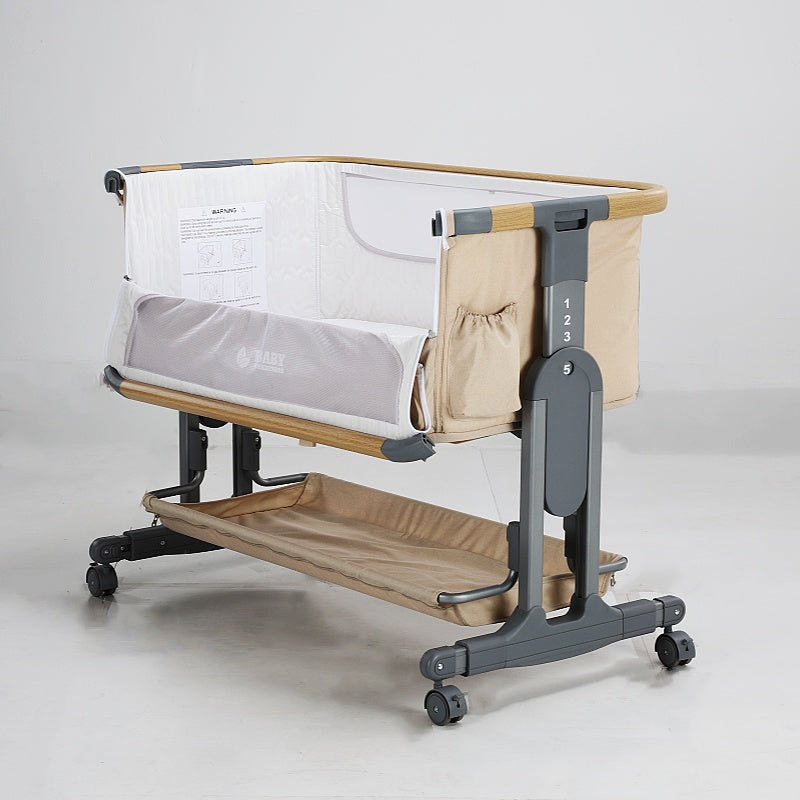Baby Brightness Co Sleeper Bassinet Beige - image 8