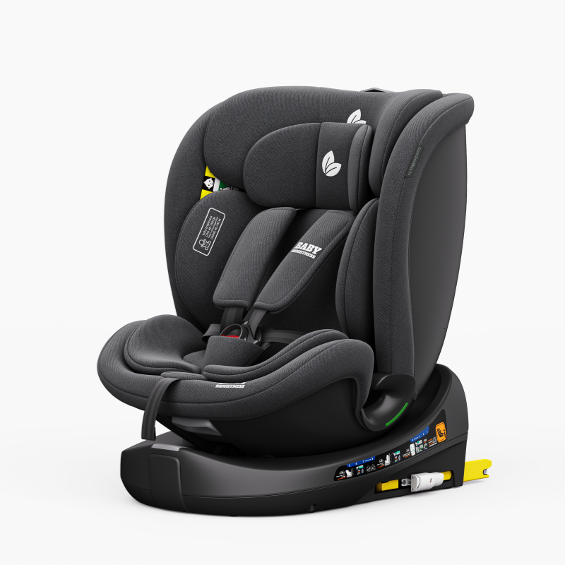 360° Rotating Baby Car Seat – Baby Brightness GuardianMax 1+ Grey - image 2