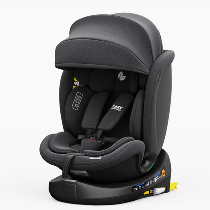360° Rotating Baby Car Seat – Baby Brightness GuardianMax 1+ Grey