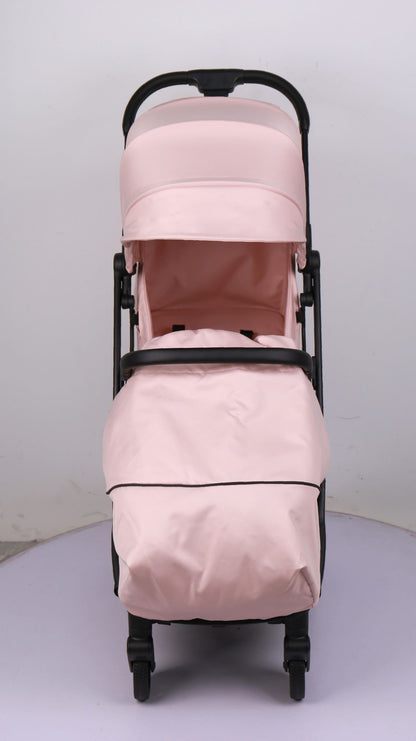 Travel Pram – AirGo Lightweight Stroller with Booster Seat (Pink) - image 27
