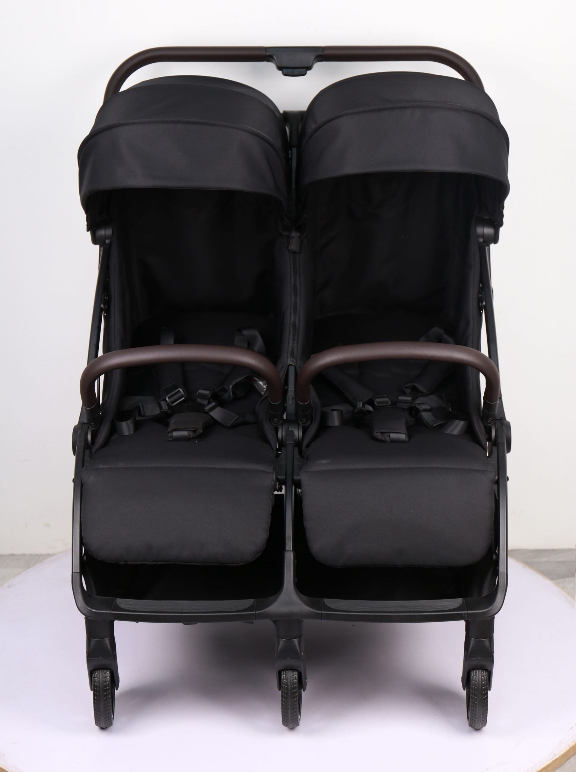 Double Pram – FlexGo Duo double stroller Black - image 4