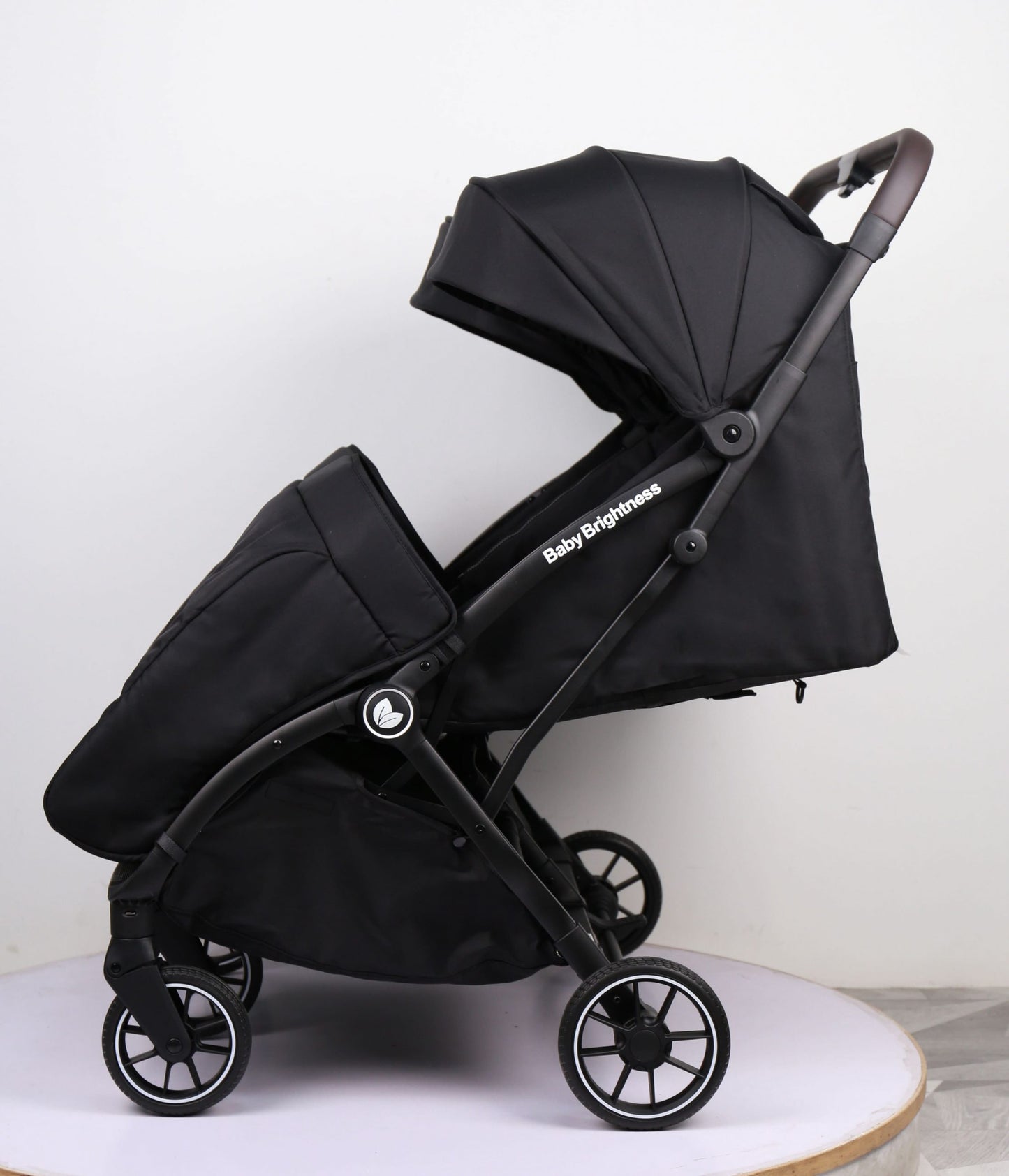 Double Pram – FlexGo Duo with Reclining Infant Capsule (Black) - image 12
