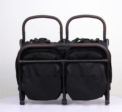 Double Pram – FlexGo Duo with Reclining Infant Capsule (Black) - image 17
