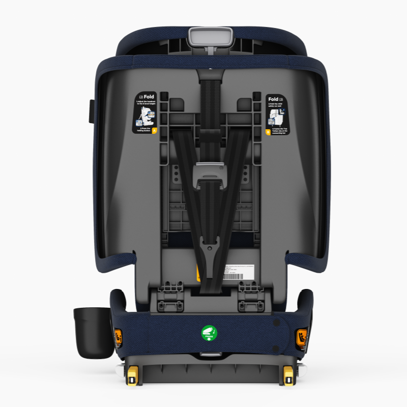 Baby Brightness SecureFit Pro Portable Travel Booster Car Seat Blue - image 4