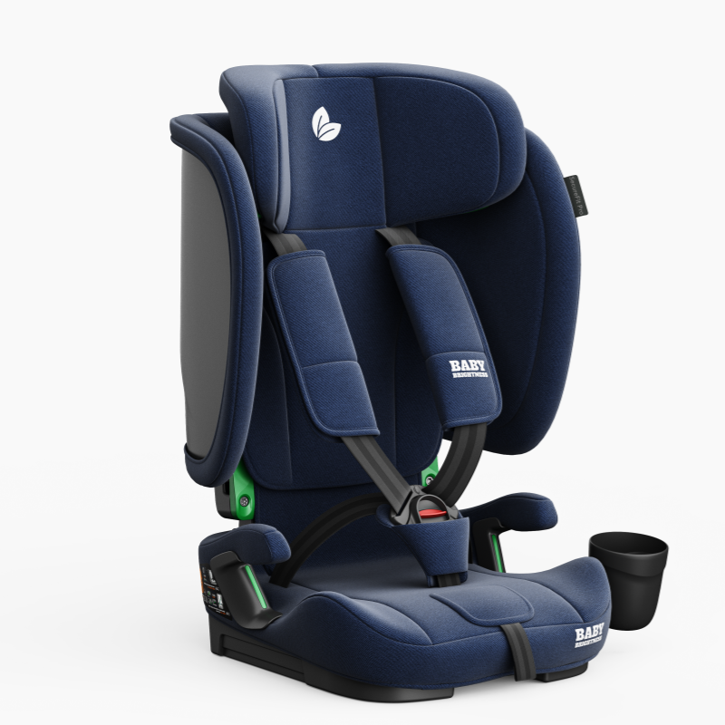 Baby Brightness SecureFit Portable Travel Booster Car Seat Blue - image 14