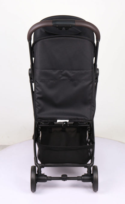 Travel Pram – AirGo Lightweight Stroller with ISOFIX Booster Seat (Black) - image 4