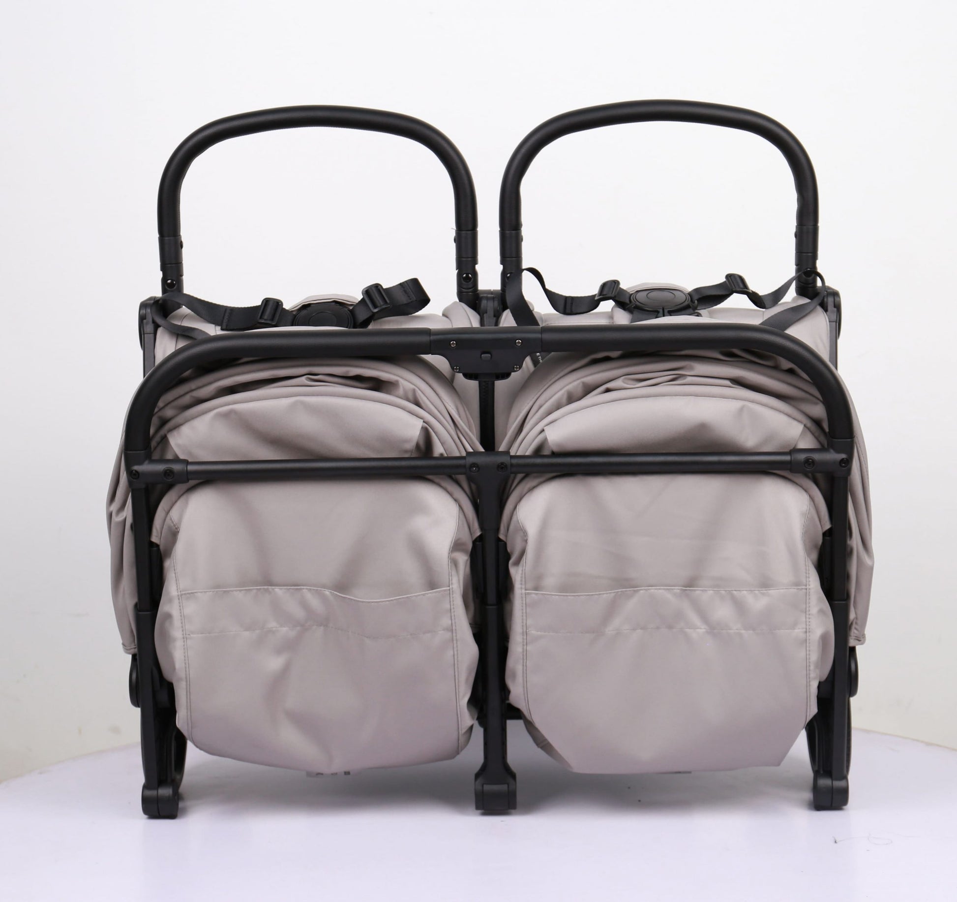 Double Pram – FlexGo Duo double stroller Beige - image 18