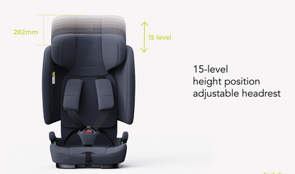 Baby Brightness SecureFit Pro Portable Travel Booster Car Seat Blue - image 10