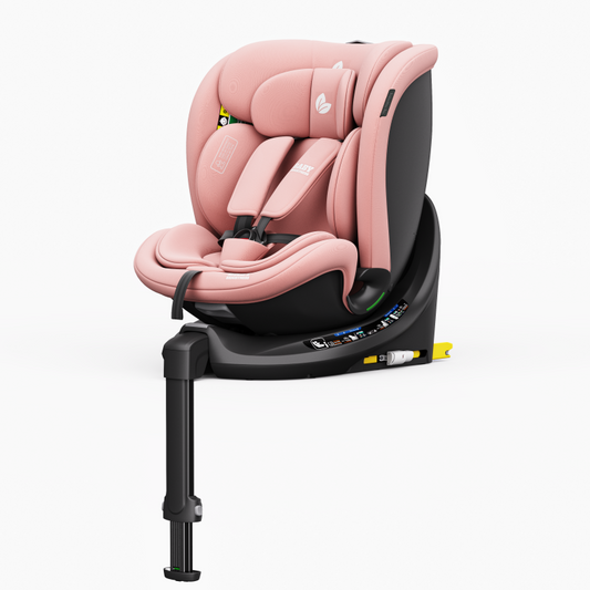 360° Rotating Baby Car Seat – Baby Brightness ProtecMax Pro Pink - image 2