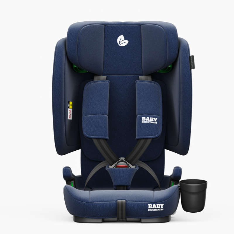 Travel Pram – AirGo Lightweight Stroller with ISOFIX Booster Seat (Blue) - image 11