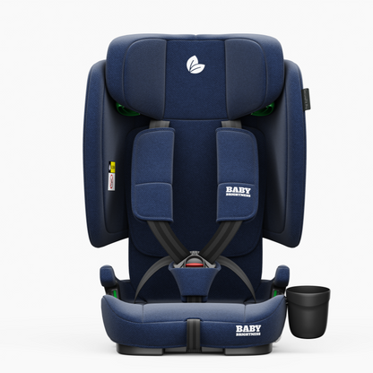 Travel Pram – AirGo Lightweight Stroller with ISOFIX Booster Seat (Blue) - image 11