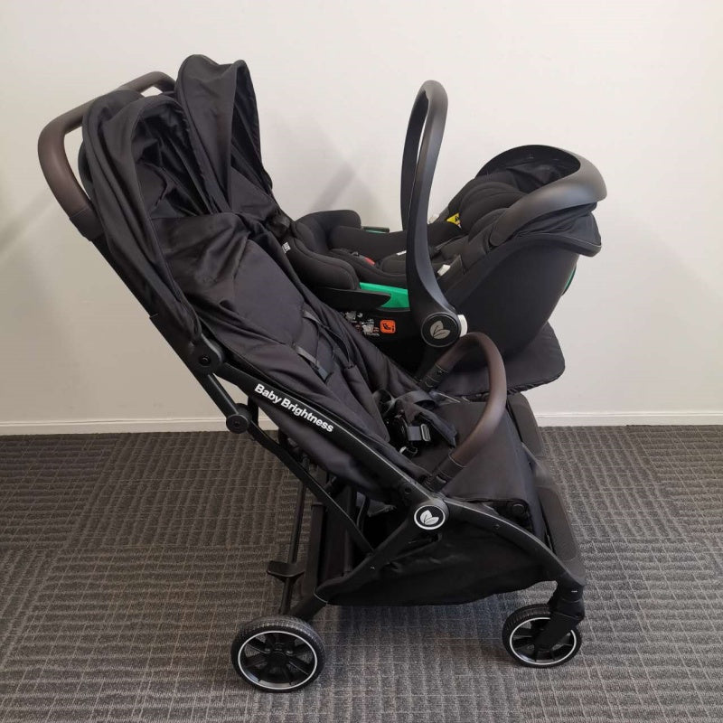Double Pram – FlexGo Duo with Infant Capsule (Black) - image 22
