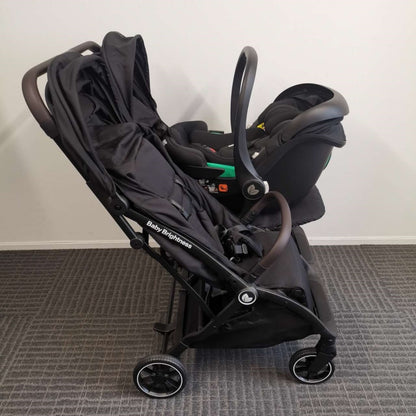 Pre-order Double Pram – FlexGo Duo with Infant Capsule and Rotating ISOFIX Base(Beige) - image 25
