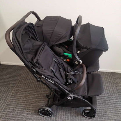 Double Pram – FlexGo Duo with Infant Capsule (Black) - image 8