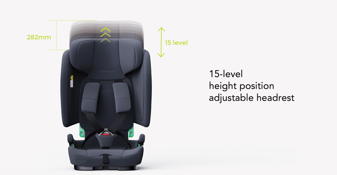Pre-order Travel Pram – SwiftGo Lightweight Stroller with Booster Seat (Black) - image 20