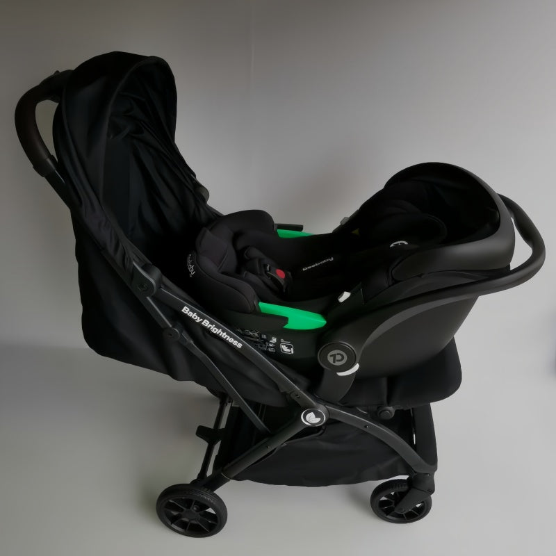 Newborn Pram & Capsule – FlexGo Auto Folding Stroller with Capsule (Blue) - image 11
