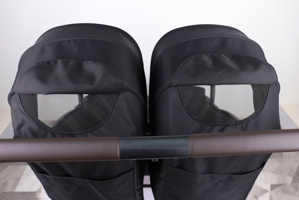 Double Pram – FlexGo Duo with Infant Capsule (Black) - image 21