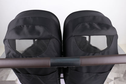 Double Pram – FlexGo Duo with Reclining Infant Capsule (Black) - image 18
