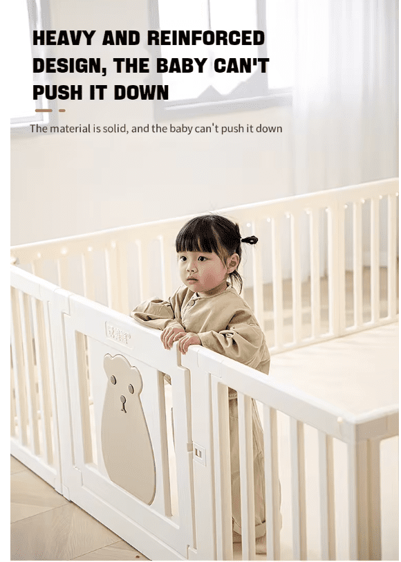 12+2 baby playpen white - image 5