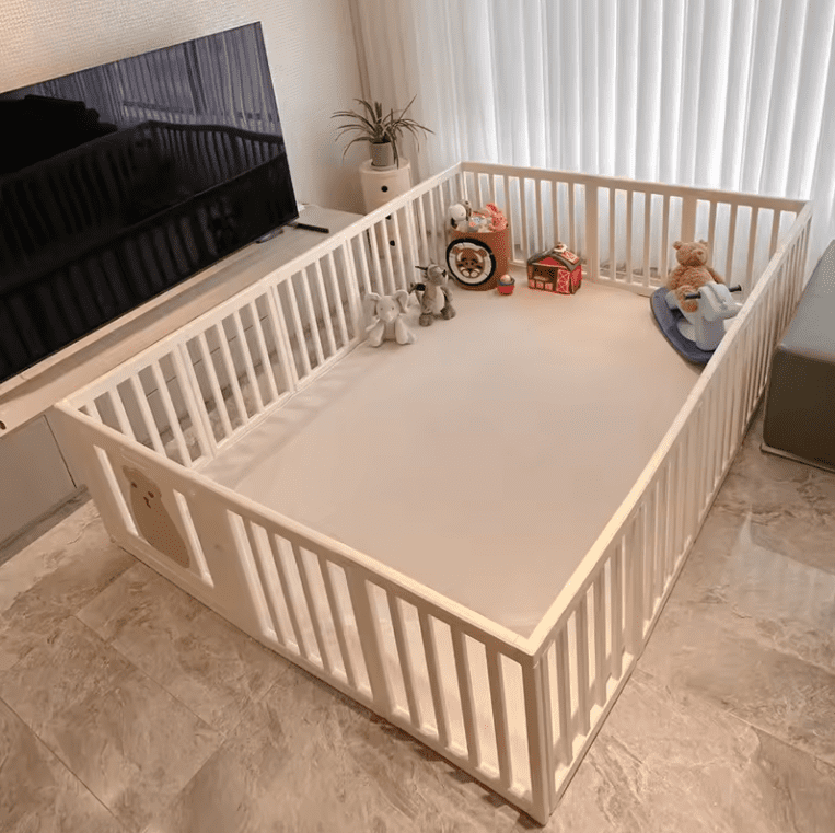 8+2 baby playpen white - image 6