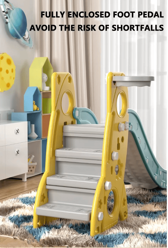 Kids swing and slide set Rocket - image 5
