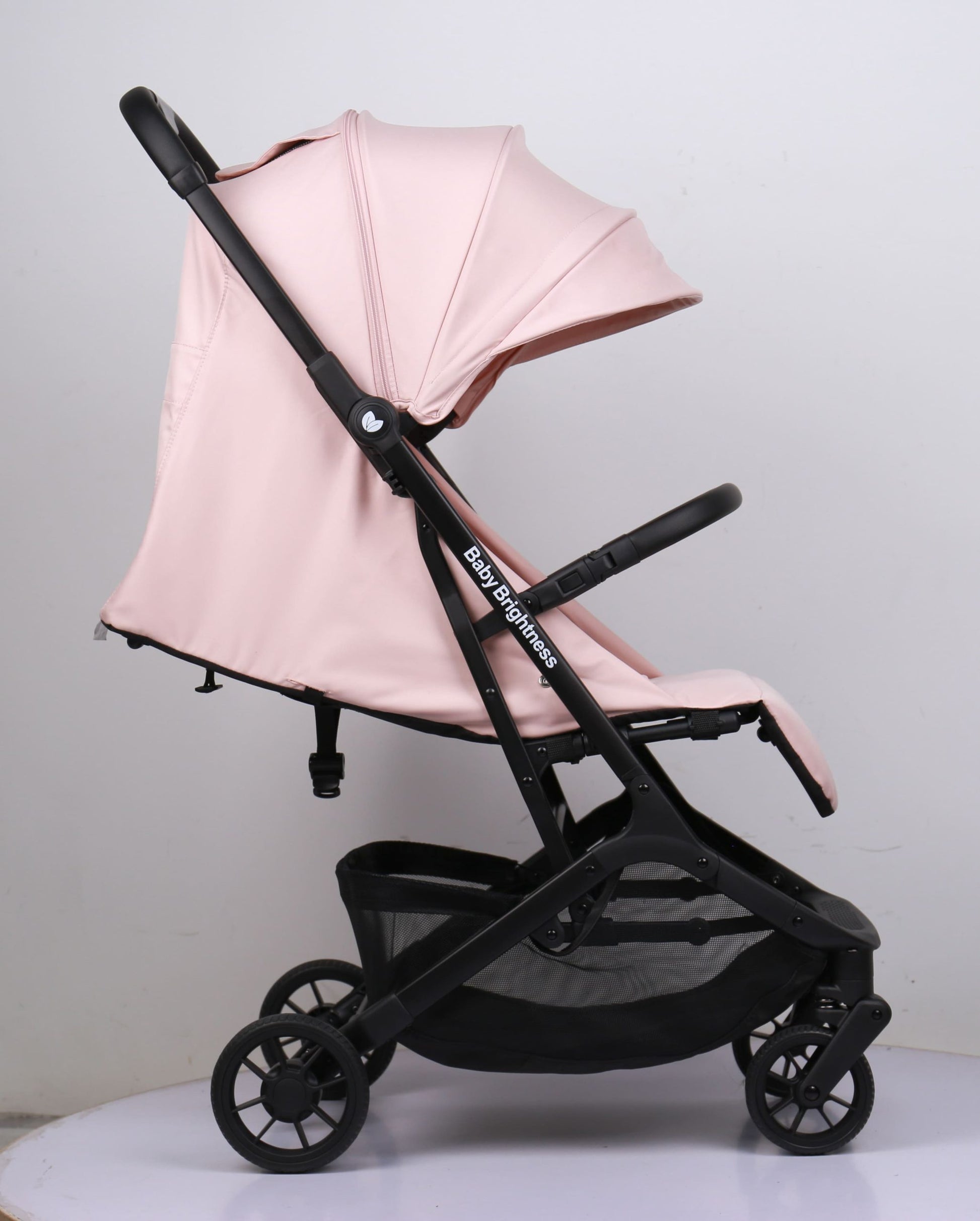 Travel Pram – AirGo Lightweight Stroller with Booster Seat (Pink) - image 24
