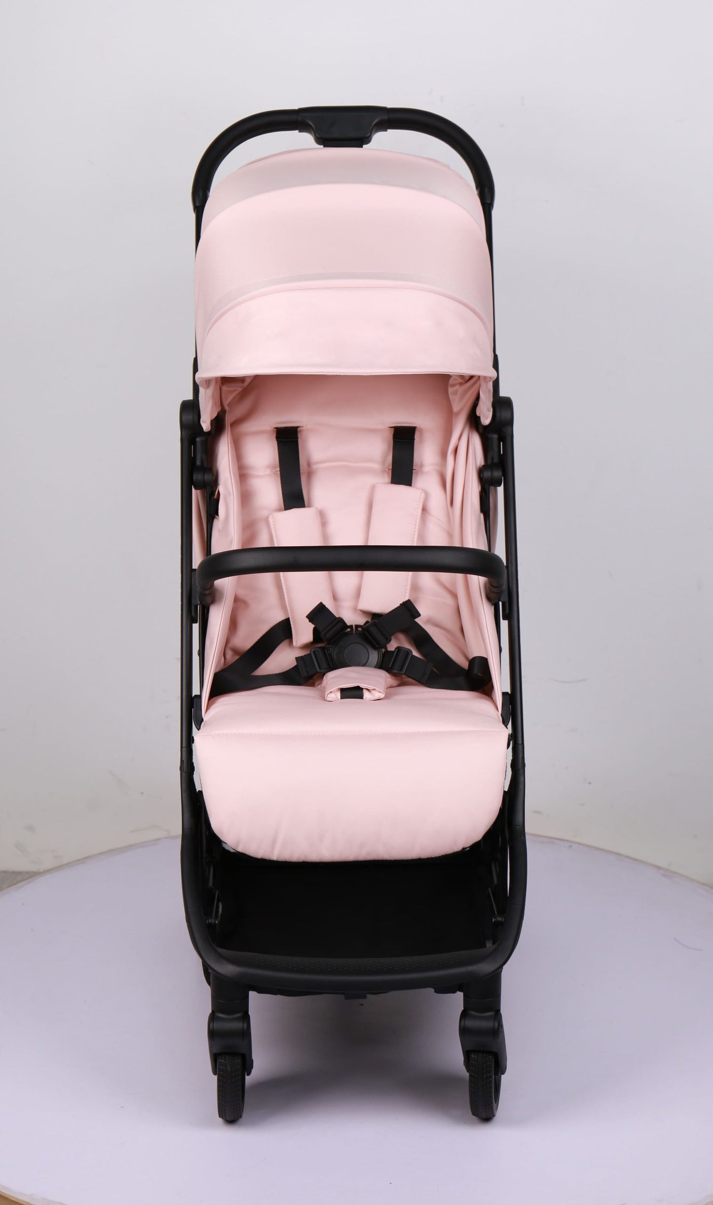 Travel Pram – AirGo Lightweight Stroller with Booster Seat (Pink) - image 4