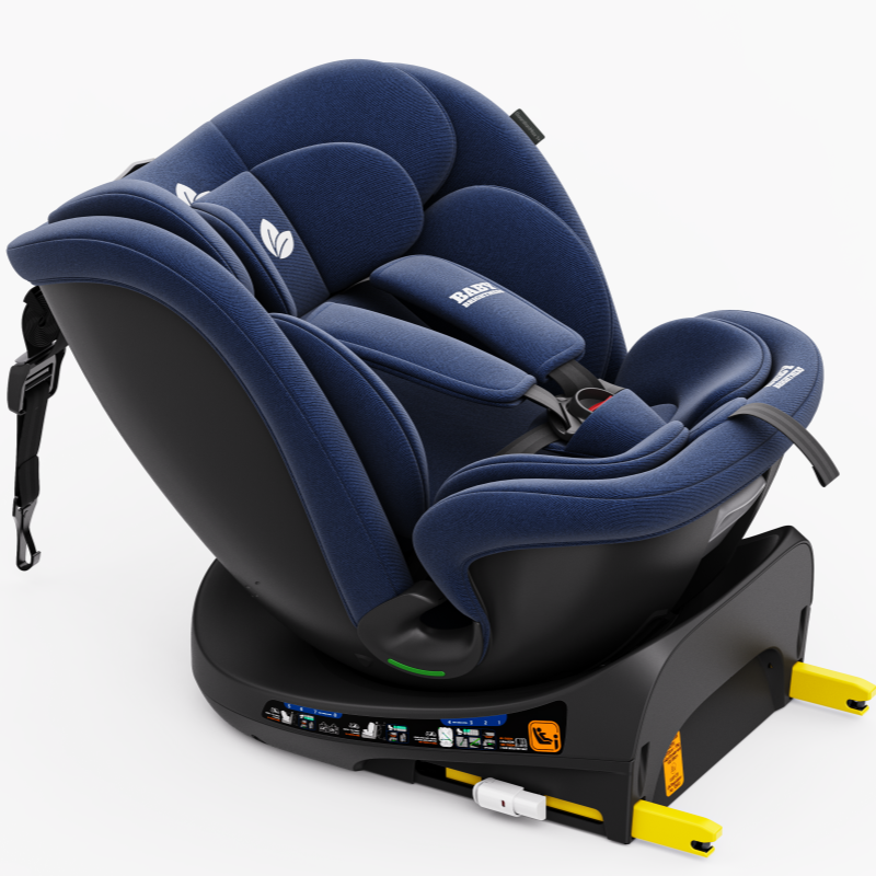 360° Rotating Baby Car Seat – Baby Brightness GuardianMax 1+ Blue - image 3