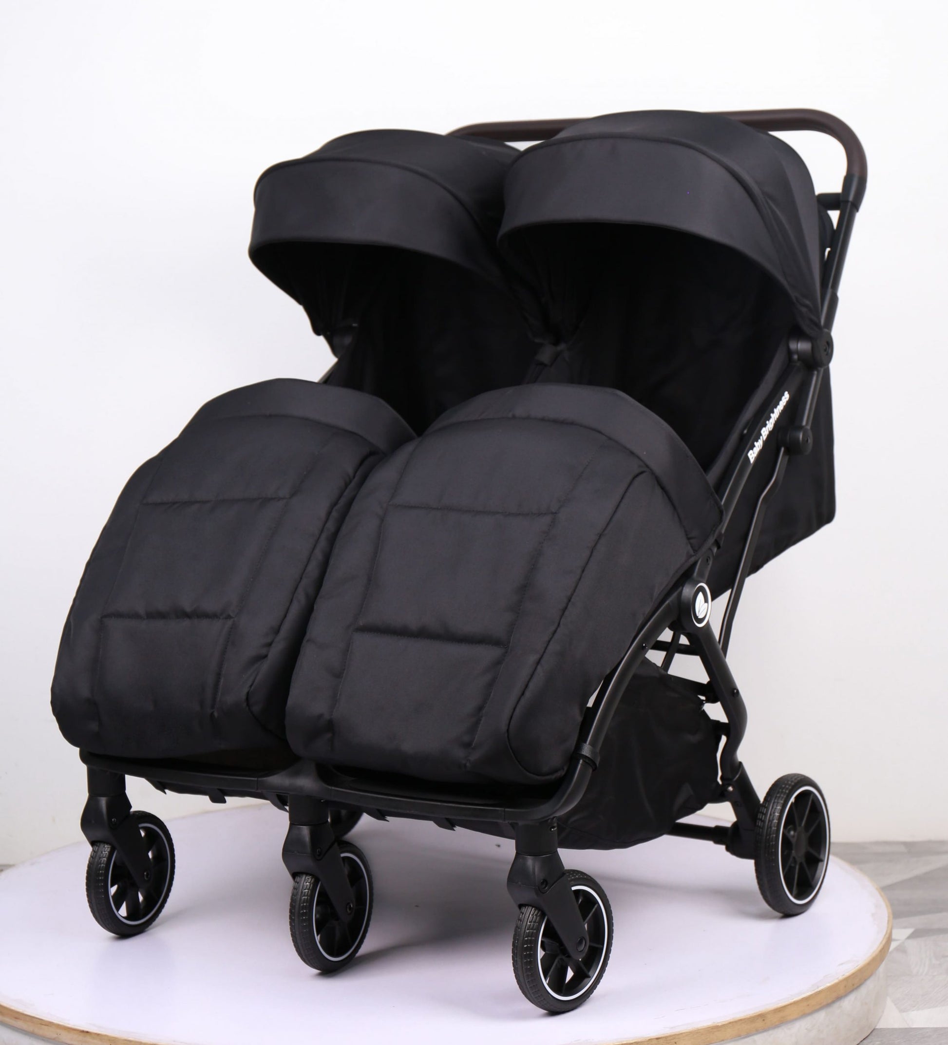 Double Pram – FlexGo Duo with Infant Capsule and Rotating ISOFIX Base(Black) - image 2