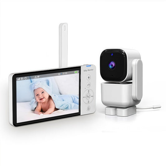 5”LCD HD Pan & Tilt Infrared Night Vision Baby Monitor