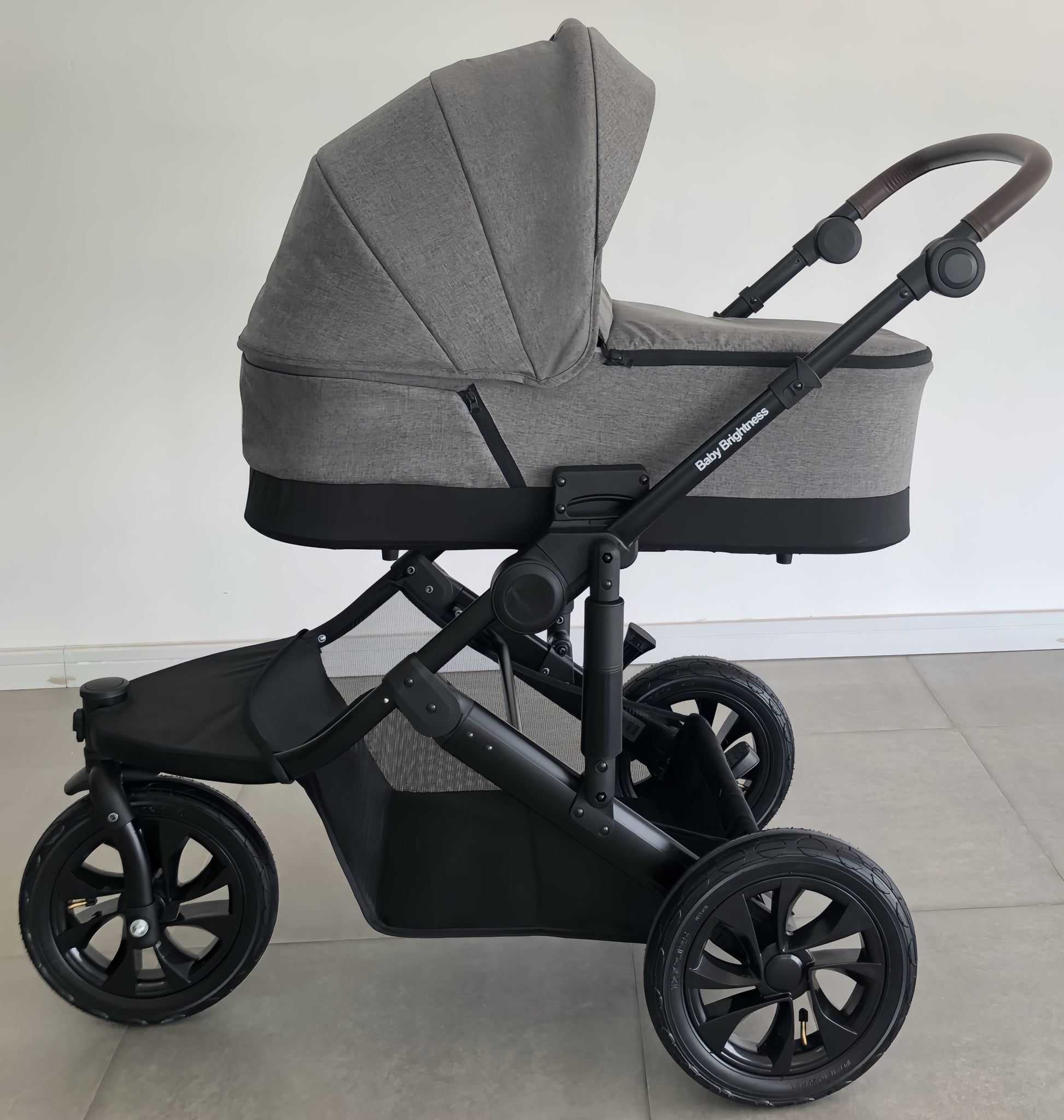 Baby Brightness easygo 1+ carrycot Grey - image 4