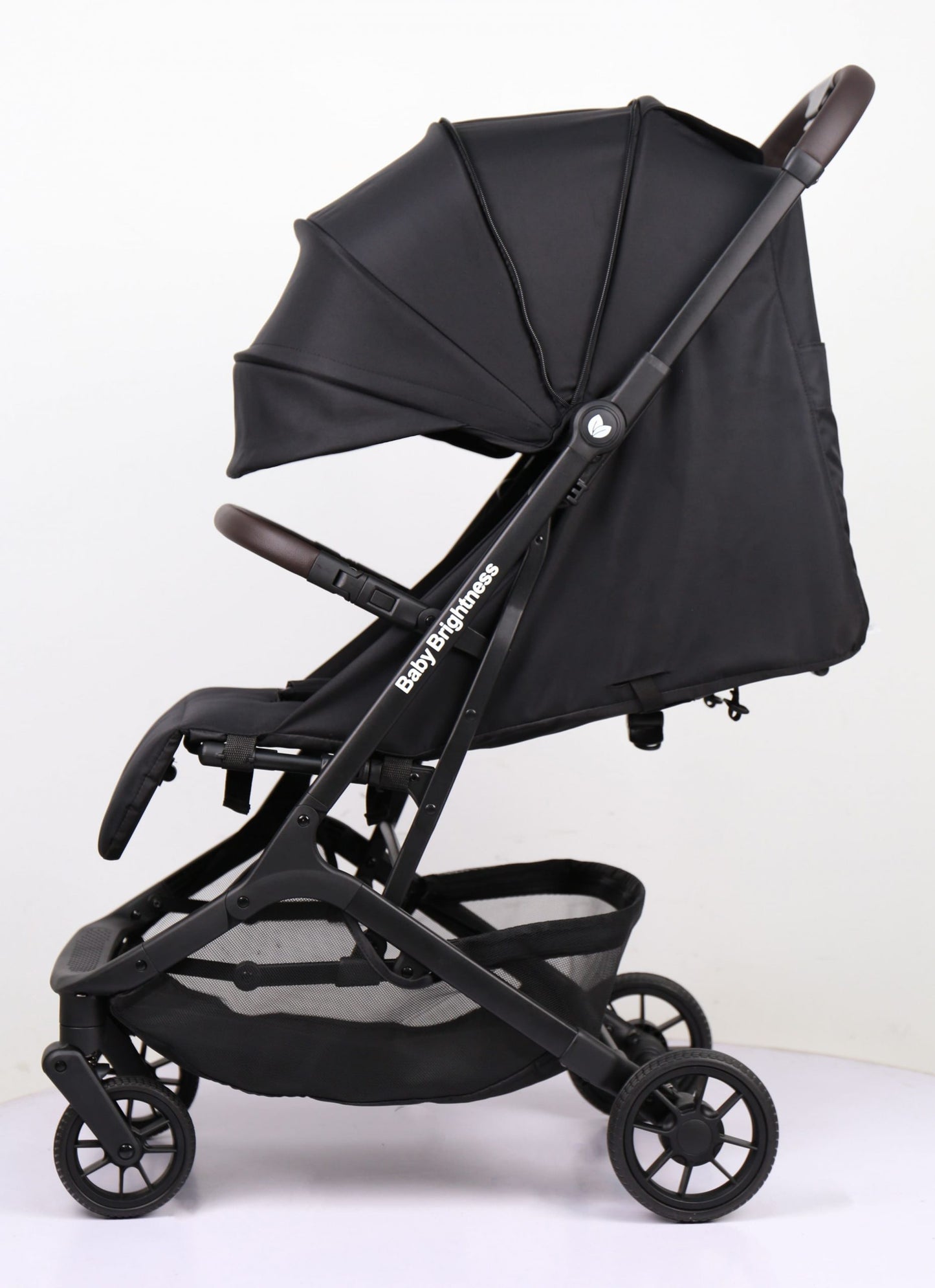 Travel Pram – AirGo Lightweight Stroller with Booster Seat (Black) - image 4