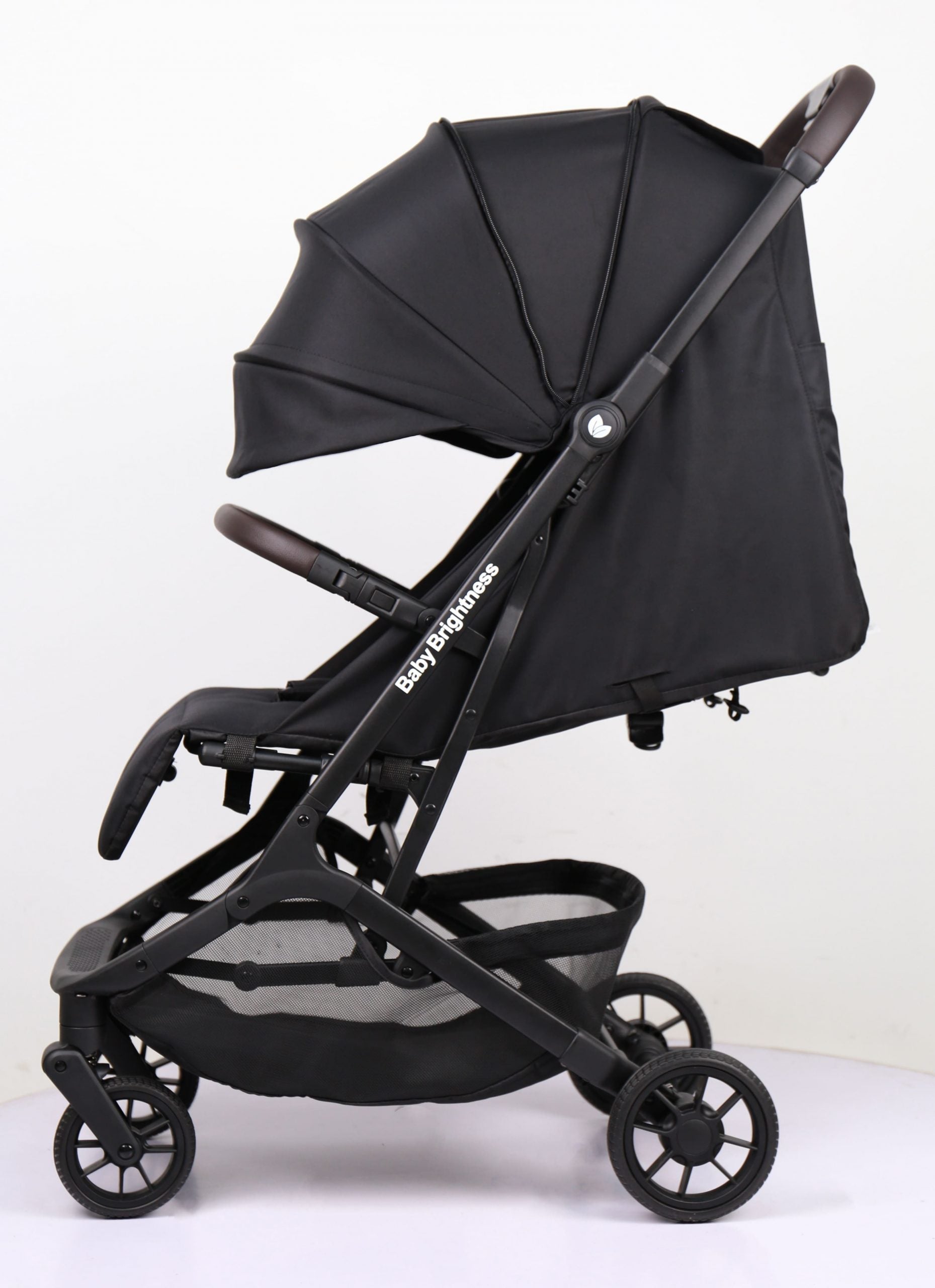 Travel Pram – AirGo Lightweight Stroller with Booster Seat (Black) - image 4