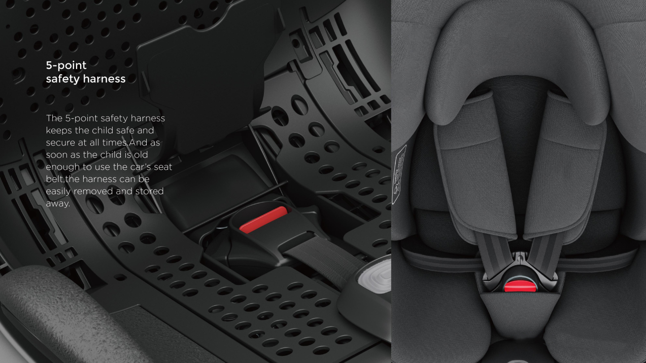 Pre-order 360° Rotating Baby Car Seat – Baby Brightness ProtecMax Pro Black - image 13