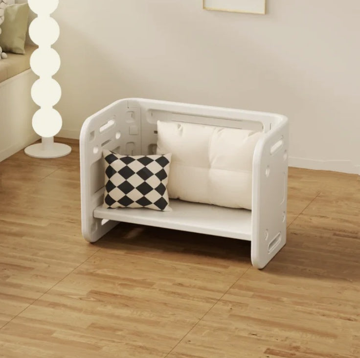 Pre-order Kids Table and 2 Chairs Set White - image 3