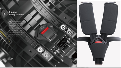 360° Rotating Baby Car Seat – Baby Brightness GuardianMax 1+ Black - image 12
