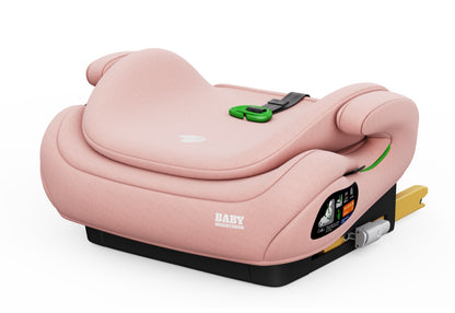 Pre-order Baby Brightness CloudLift Pro Half Booster Seat with ISOFIX and Backrest - Pink - image 9